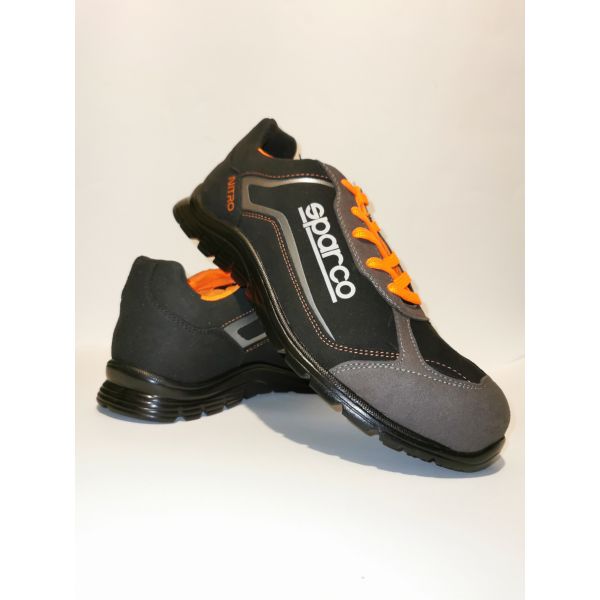 Zapato de Seguridad Sparco Nitro Didier S3 SRC Negro/Gris